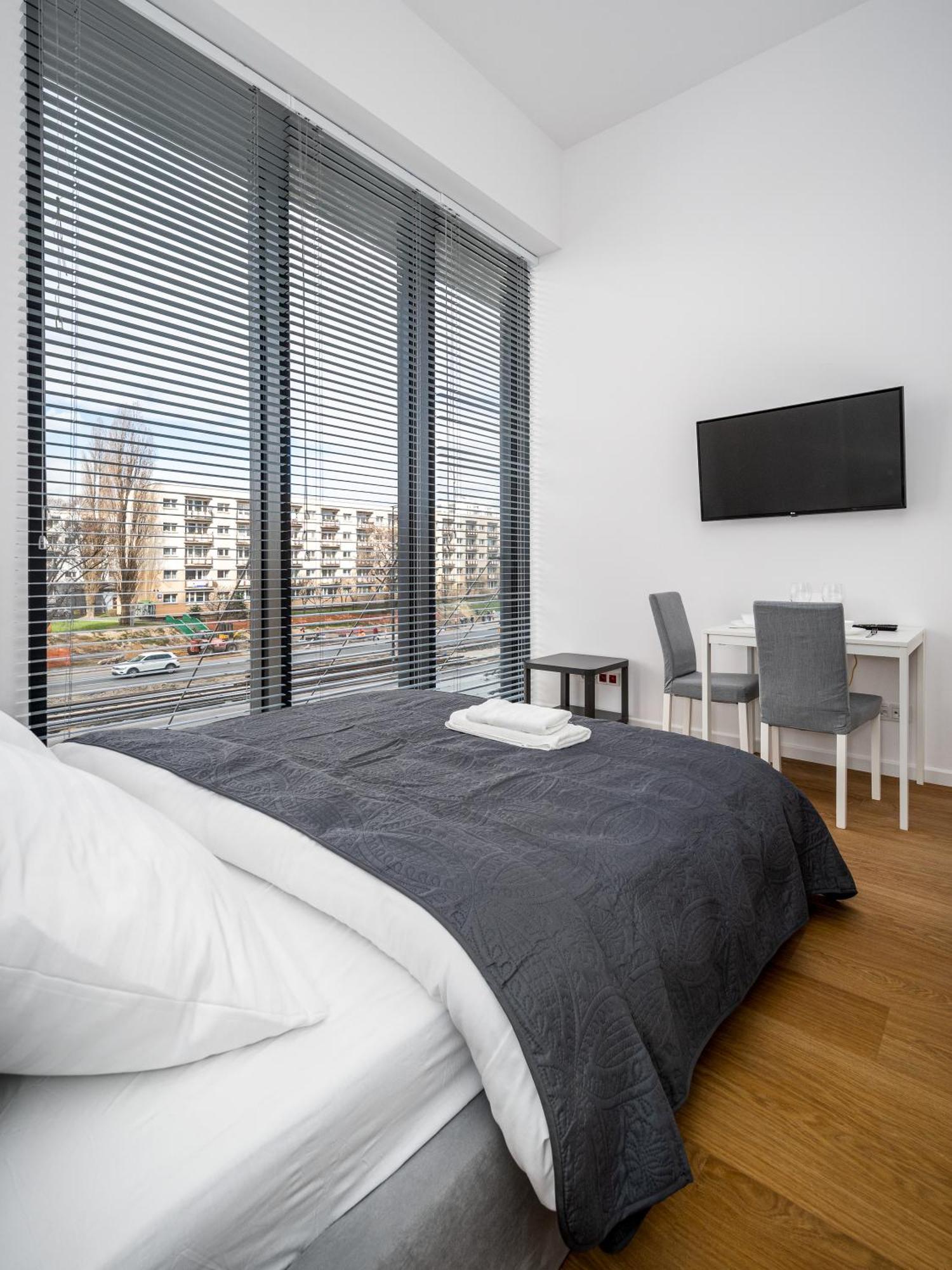Welcome Apartments Kasprzaka Warszawa Exteriör bild